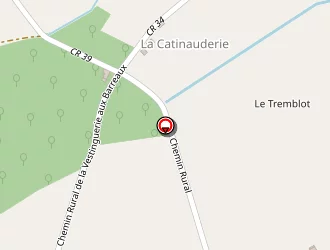 Carte de Boulais à Pellevoisin