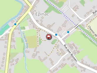 Carte de Tixier-batiment à Épinac