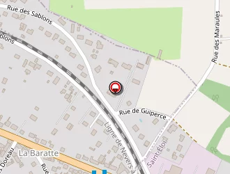 Carte de Buchez à Saint-éloi