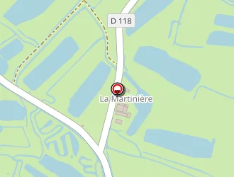 Carte de Francheteau à Bouin