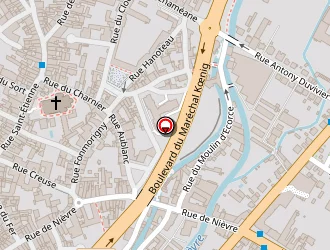 Carte de L'atelier Du Pneu à Nevers