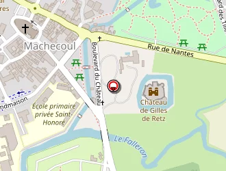 Carte de Camping La Rabine à Machecoul