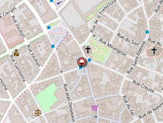 Carte de Planète Jeunes à Nevers