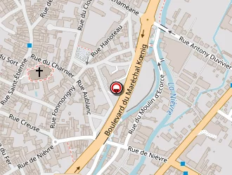 Carte de Pharmacie De Nièvre à Nevers