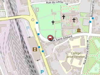 Carte de Enseignement Supérieur Notre-dame à Nevers