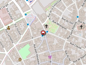 Carte de Côté Chaussure à Nevers