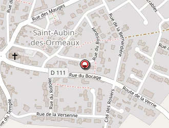 Carte de Lefort Pascal à Saint-aubin-des-ormeaux