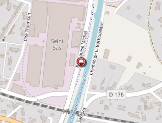 Carte de Stade Des Boulaizes à Nevers