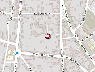 Carte de Maison D'arrêt à Nevers