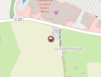 Carte de Aerodrone-centre à Marzy