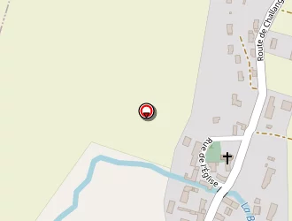 Carte de Court De Tennis à Combertault