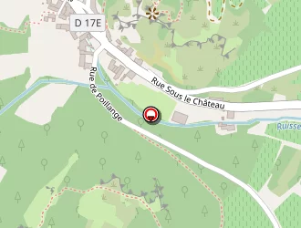 Carte de Restaurant Les Roches à Saint-romain