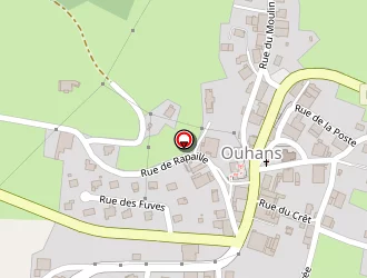 Carte de Tournier Roland à Ouhans