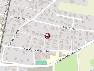 Carte de Halte Garderie à Seurre