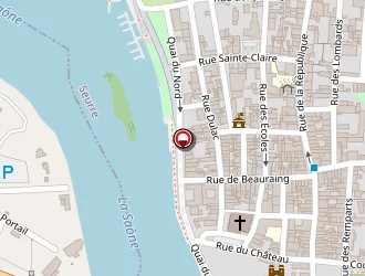 Carte de Le Jean Bart à Seurre