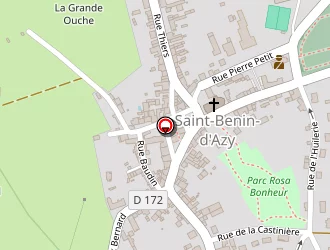 Carte de Bekkour à Saint-benin-d'azy