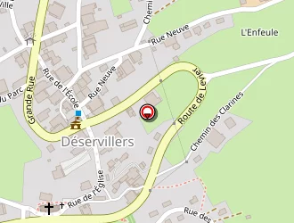 Carte de E.c.l.a à Déservillers