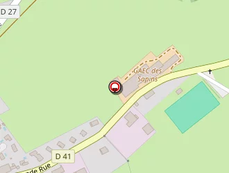 Carte de Lacoste Charly à Évillers