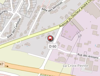 Carte de Bourbon à Loudun