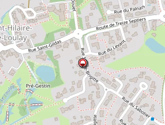 Carte de Allain Daniel à Saint-hilaire-de-loulay