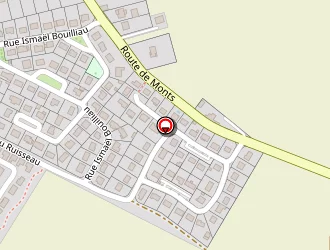 Carte de Couet Raymond à Loudun