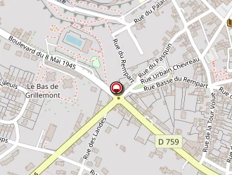 Carte de Chape Tiffeneau-pillault à Loudun