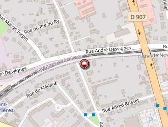 Carte de Clouseau Marie-madeleine à Nevers