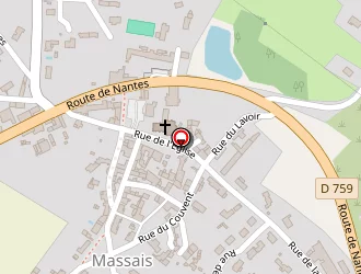 Carte de Menard Ludovic à Massais