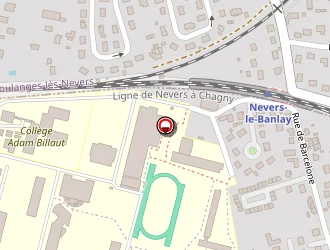 Carte de Cité Scolaire à Nevers