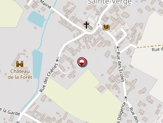 Carte de Pois Paul à Sainte-verge