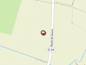 Carte de Stade Nautique à Seurre