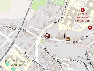 Carte de Adoma à Loudun