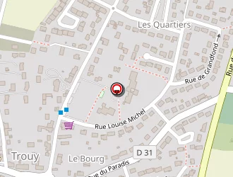 Carte de Centre De Loisirs à Trouy