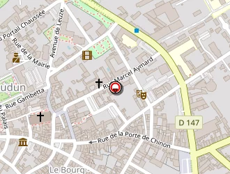 Carte de Auto Ecole Sauvagnac à Loudun