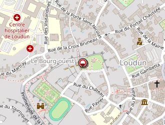 Carte de Velodrome à Loudun