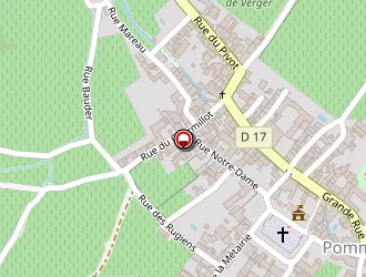 Carte de Restaurant Christophe Quéant à Pommard