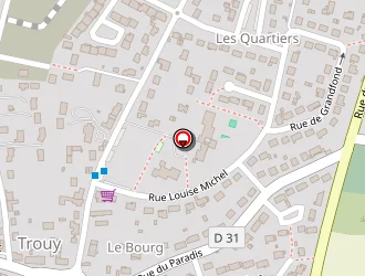 Carte de La Poste à Trouy