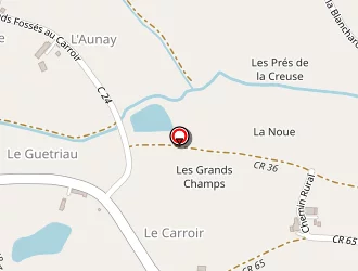 Carte de Pensier (ets) à Heugnes