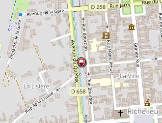 Carte de Hazard Bruno à Richelieu