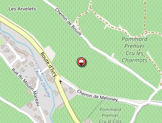 Carte de Domaine Billard Gonnet à Pommard