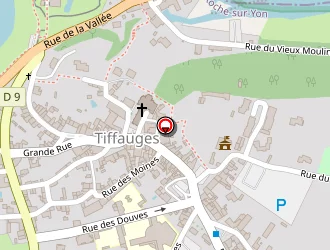 Carte de Complexe Sportif à Tiffauges