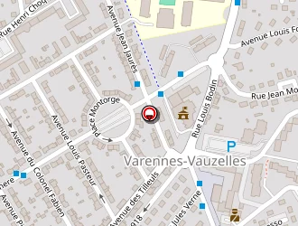 Carte de La Poste à Varennes-vauzelles