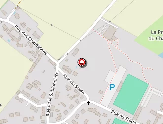 Carte de Stade De Foot à Louzy