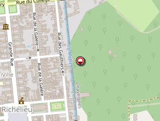 Carte de Restaurant Des Halles à Richelieu