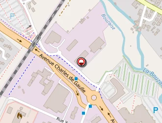 Carte de La Papeterie Beaune Majuscule à Beaune