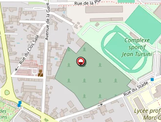 Carte de Complexe Sportif à Loudun