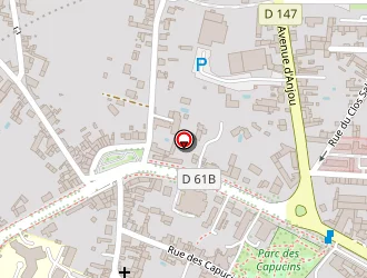 Carte de Centre Culturel à Loudun