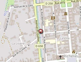 Carte de West Pull à Richelieu