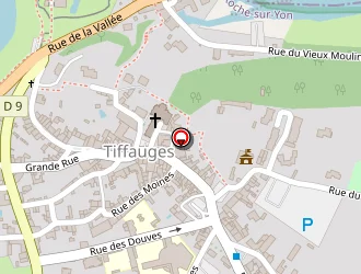 Carte de Petiteau Marina à Tiffauges