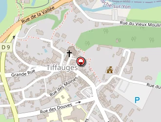 Carte de Manoir De La Barbacane à Tiffauges